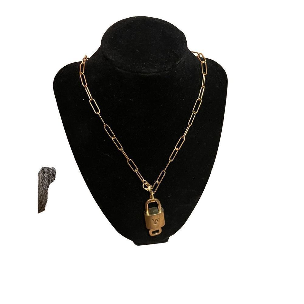 Louis Vuitton Lock Necklace - Picture 3 of 4
